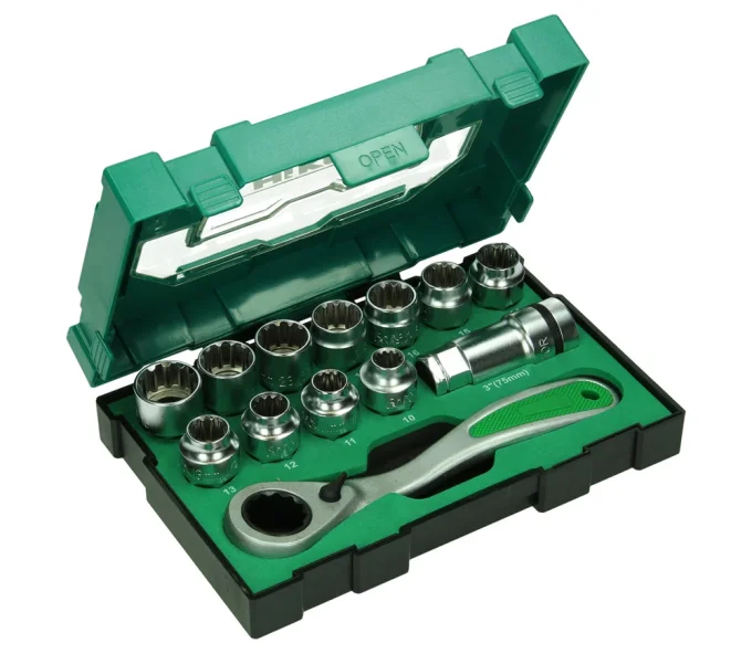 Set chei tubulare 13 piese HIKOKI 40030033 10-21 mm-2
