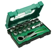 Set chei tubulare 13 piese HIKOKI 40030033 10-21 mm-2