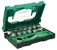 Set chei tubulare 13 piese HIKOKI 40030033 10-21 mm-1