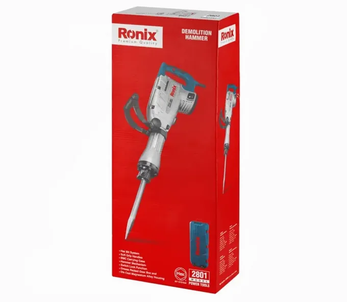 Отбойный молоток RONIX 2801 1500вт 40Дж-12