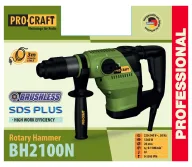 Ciocan rotopercutor ProCraft BH2100N 1260w SDS-Plus-7