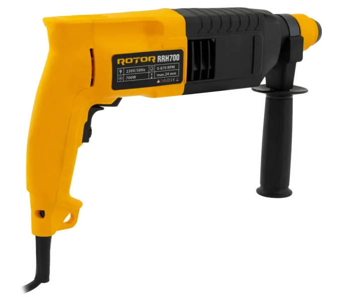 Ciocan rotopercutor ROTOR RRH700 700w SDS-Plus-4