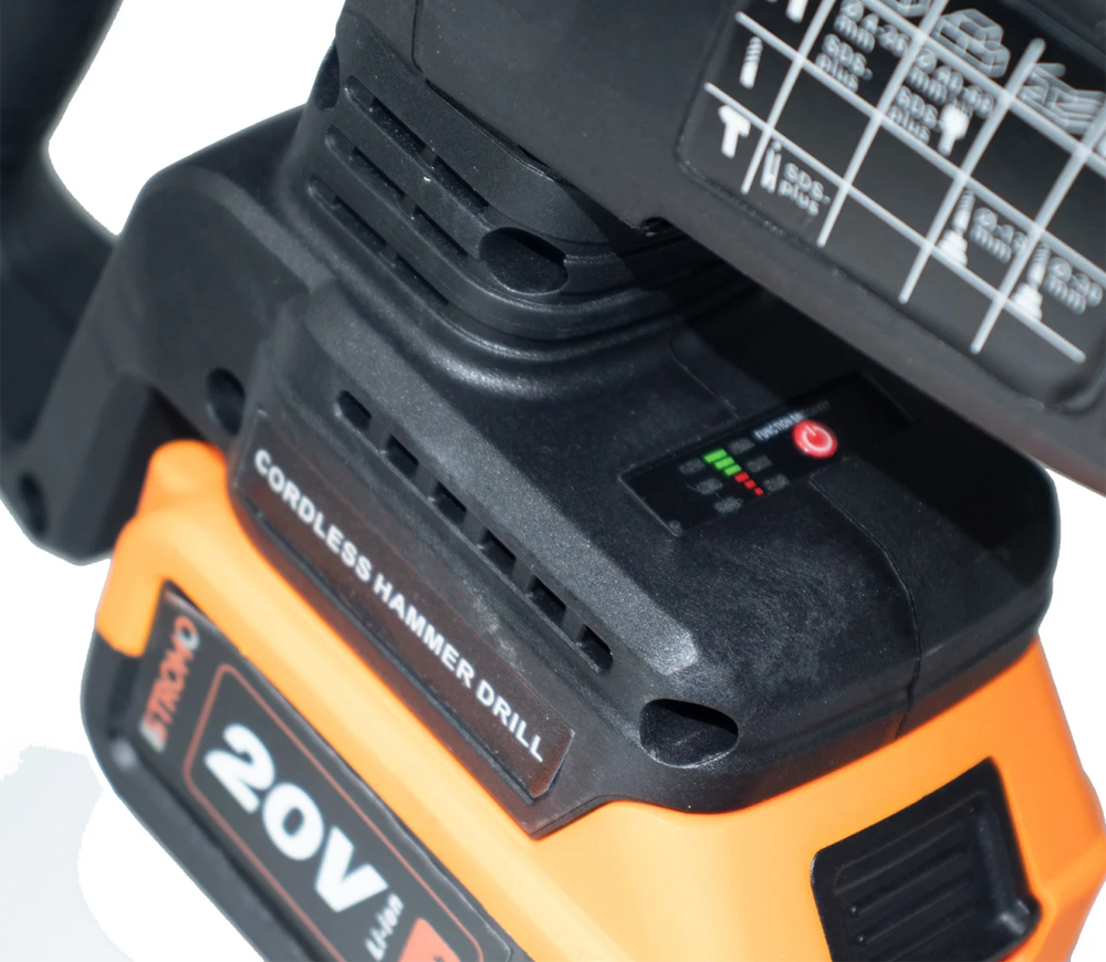Ciocan rotopercutor cu acumulator STROMO AHA20 1.7J 20V 4Ah-4