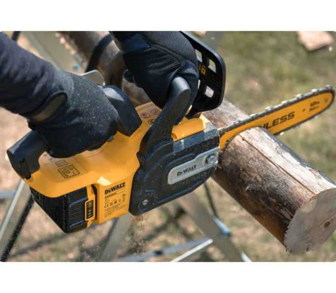 Цепная пила аккумуляторная DEWALT DCMCS565P1-QW 300мм 18В 5Ач-7