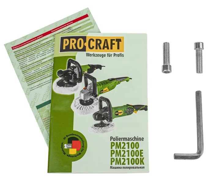 Mașină de polișat ProCraft PM2100K 1400w 180mm-6