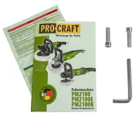 Mașină de polișat ProCraft PM2100K 1400w 180mm-6