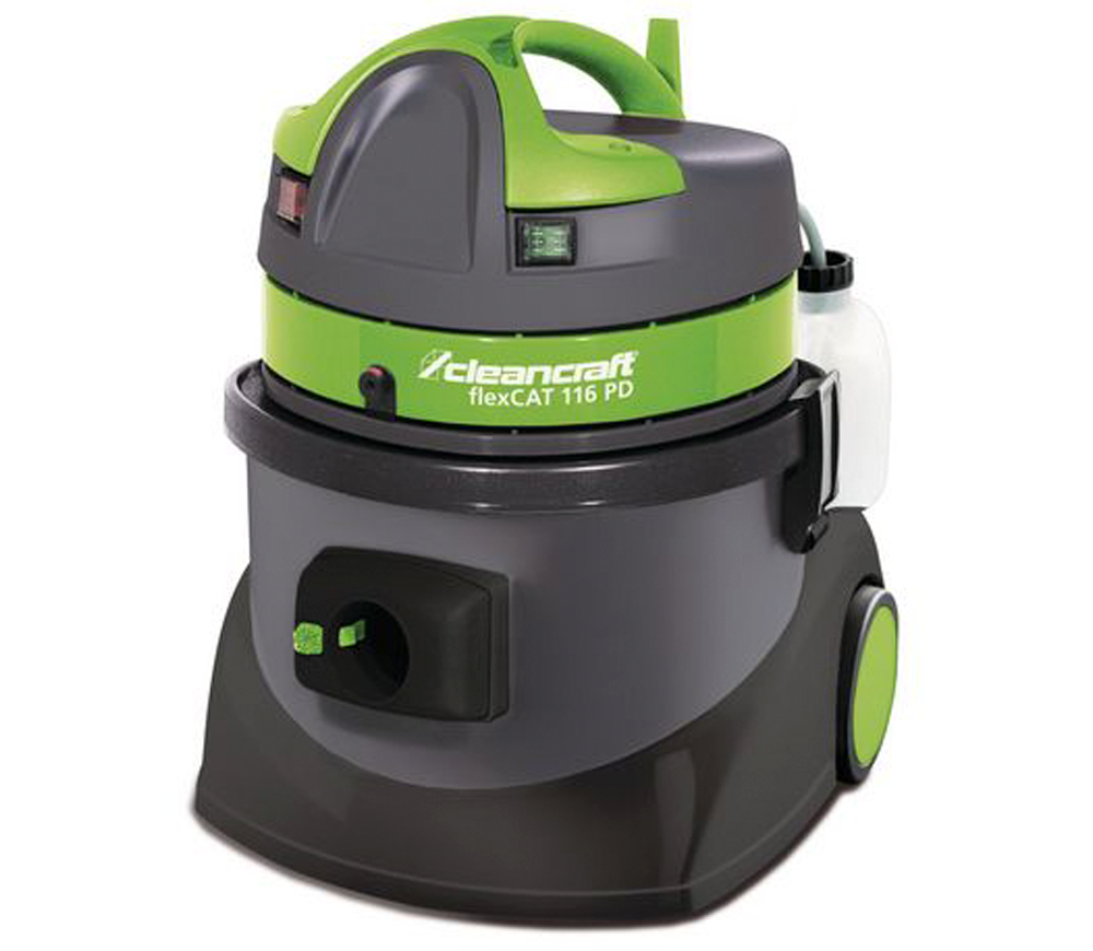 Aspirator industrial cu injecție-extracție Cleancraft flexCAT 116 PD 1200w 245mbar 16L-2