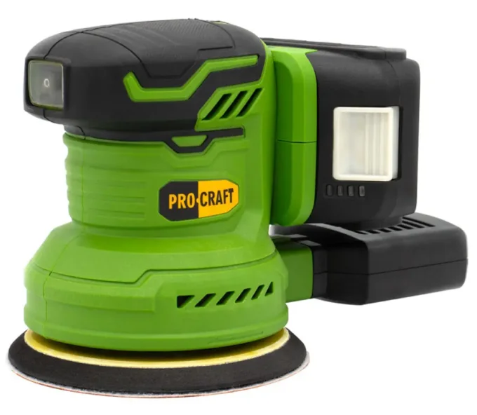 Шлифмашина эксцентриковая аккумуляторная (без АКБ) ProCraft PX20BL 125мм 20В-1