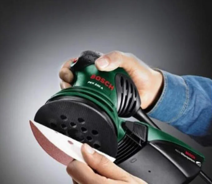 Mașină de șlefuit excentrică BOSCH PEX 220 A 220w 125mm-3
