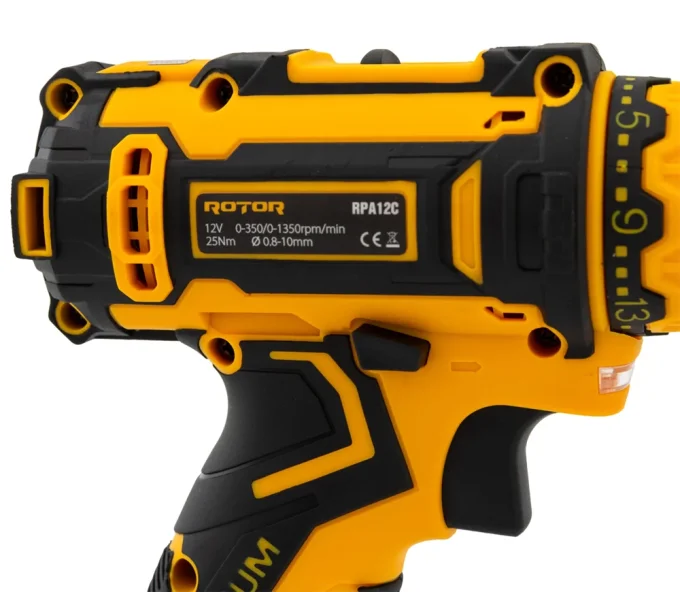 Шуруповёрт аккумуляторный ROTOR RPA12C 12В 1.5Ач-5