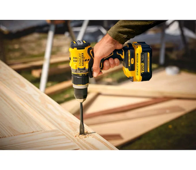 Шуруповёрт аккумуляторный ударный STANLEY SFMCD721M2K-QW 18В 4Ач-8