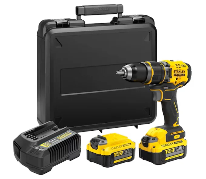 Шуруповёрт аккумуляторный ударный STANLEY SFMCD721M2K-QW 18В 4Ач-1