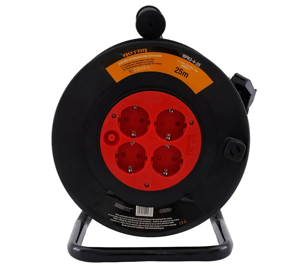 Удлинитель на катушке ROTOR RPR3-4-25-3