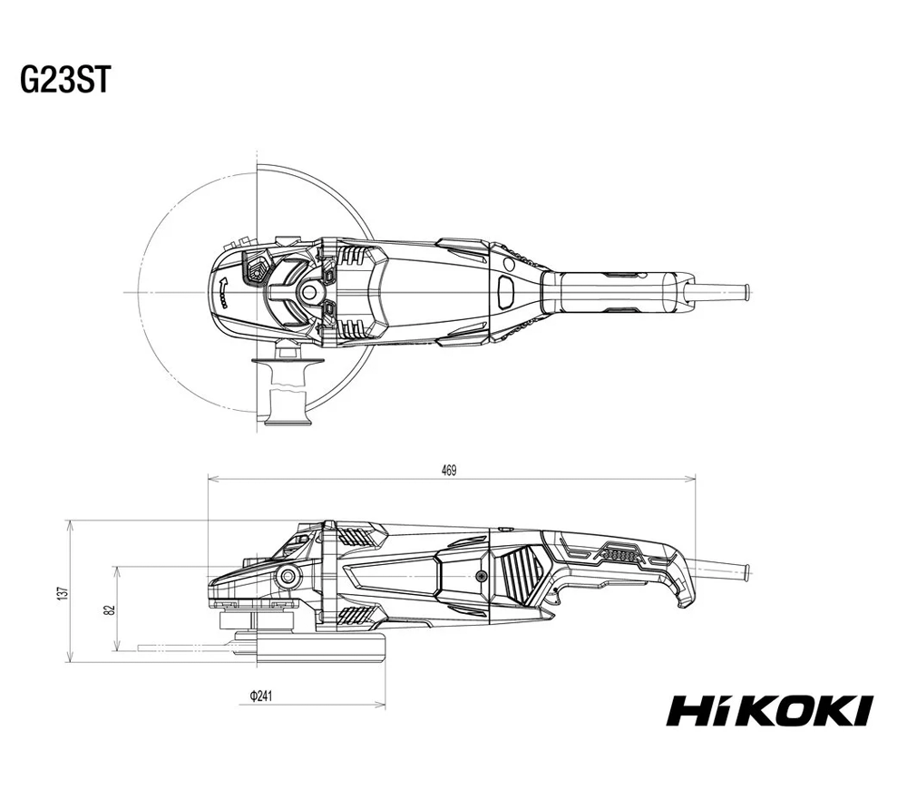 Polizor unghiular HIKOKI G23STWEZ 2000w 230mm-2