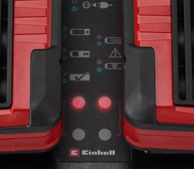 Încărcător dublu EINHELL Power X-Twincharger 4A 175w 18V 4A-3