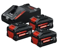 &Icirc;ncărcător cu 3 acumulatoare BOSCH EXBA18V-80 + EXAL18V-160 350w 18V 16A-1