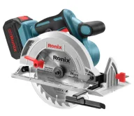 Fierăstrău circular cu acumulator RONIX 8667 185mm 20V 4Ah-1