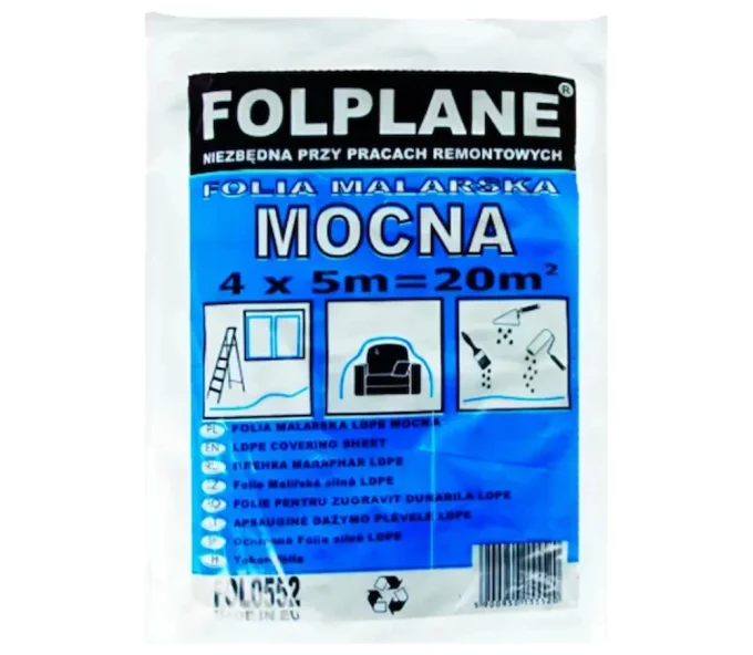 Folie protectoare transparentă PAINTER FOL0552 5m 4000mm-1