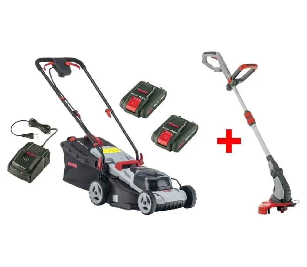 Set mașină de tuns gazonul cu acumulator și trimmer AL-KO 34.8 Li Easy Flex + GT 2025 340mm 20V 2.5Ah photo