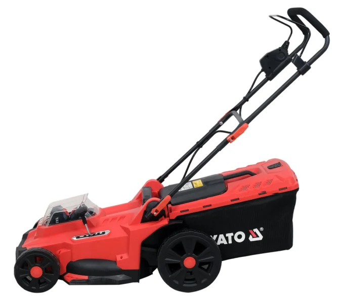 Mașină de tuns gazonul cu acumulator YATO YT85224 430mm 2x18V 4Ah-2
