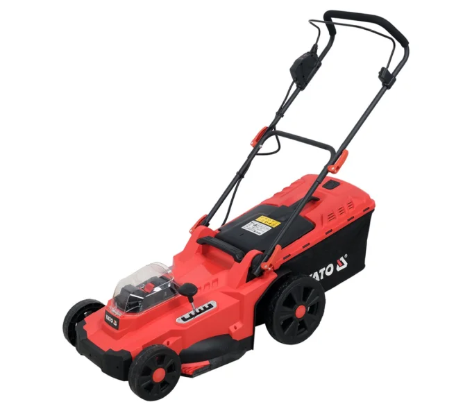 Mașină de tuns gazonul cu acumulator YATO YT85224 430mm 2x18V 4Ah-1