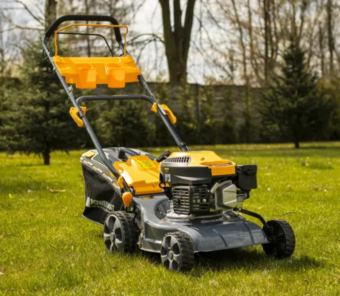 Газонокосилка бензиновая POWERMAT PM-KSS-6S 460мм 6лс-2
