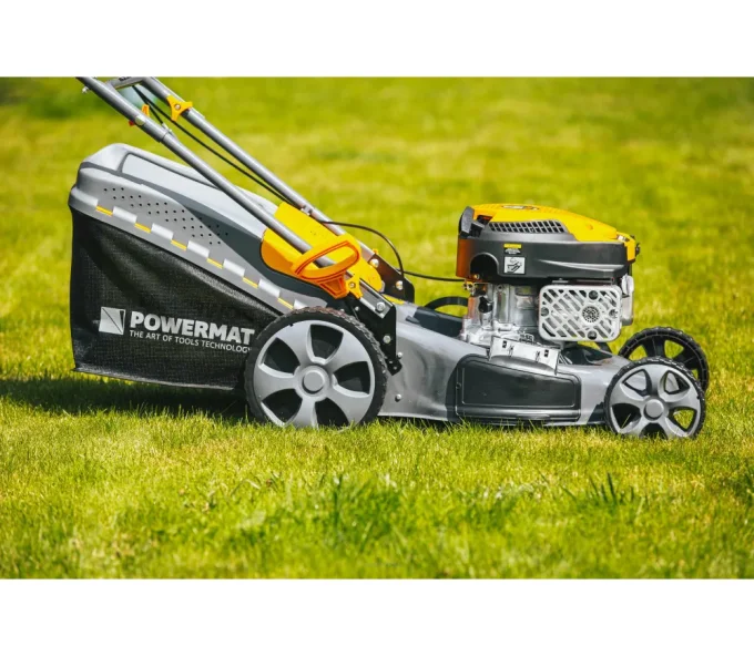 Газонокосилка бензиновая POWERMAT PM-KSS-6S 460мм 6лс-10