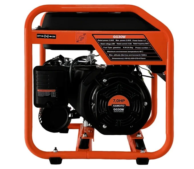 Generator electric KAMOTO GG 30W 3.5kw Benzină Invertor-4
