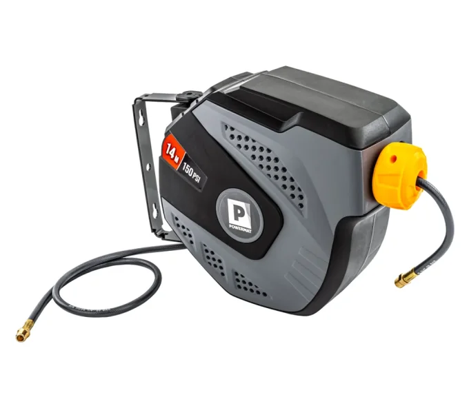 Катушка с пневматическим шлангом POWERMAT PM-ABNW-14M 14m-1