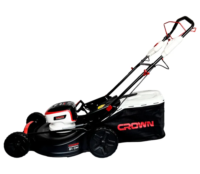 Газонокосилка аккумуляторная CROWN CT29020HSX-4 510мм 20В 4Ач-13