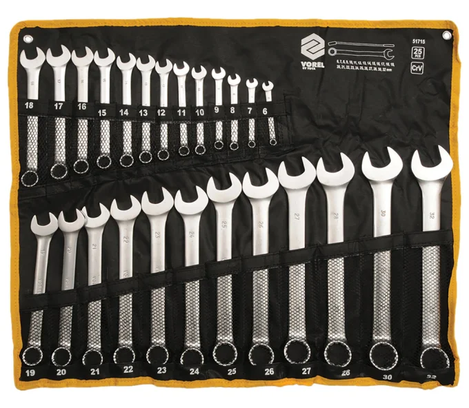 Set chei combinate 25 piese Vorel VOR51715 6-32mm-1