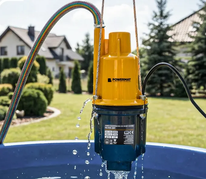Pompă submersibilă POWERMAT PM-PDW-280T 280w 1080l/h-7