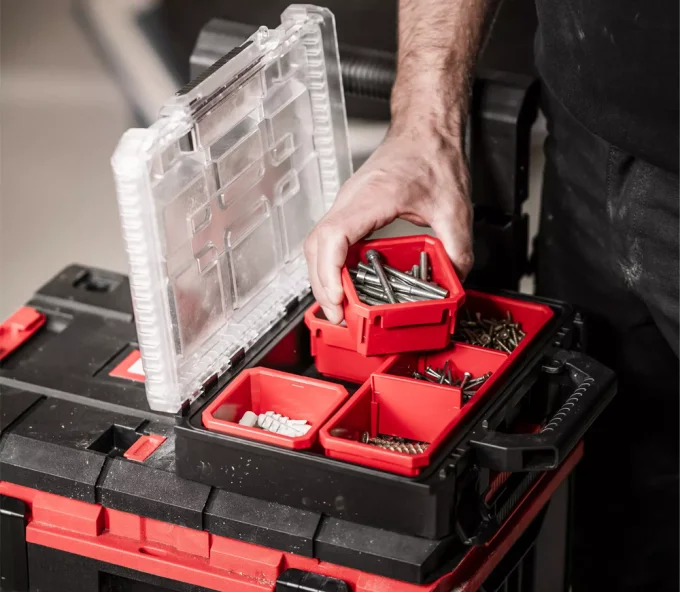 Органайзер EINHELL E-Case Half Size Пластик-4