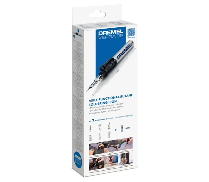 Многофункциональный газовый паяльник DREMEL BF0132000JD  1300°C Газовый резервуар-8