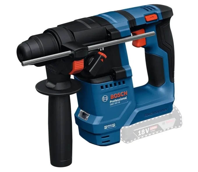Ciocan rotopercutor cu acumulator BOSCH GBH 18V-18 1.5J 18V 2Ah-2