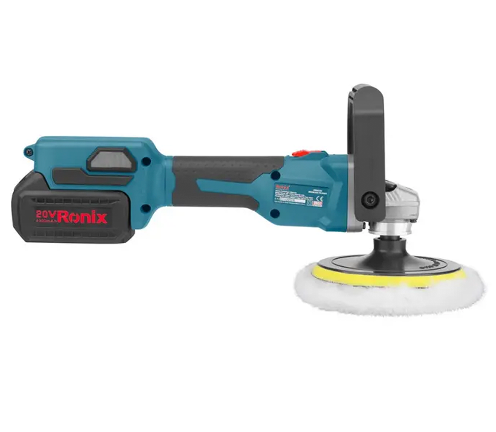 Полировальная машина аккумуляторная RONIX 8652 150мм 20В 4Ач-2