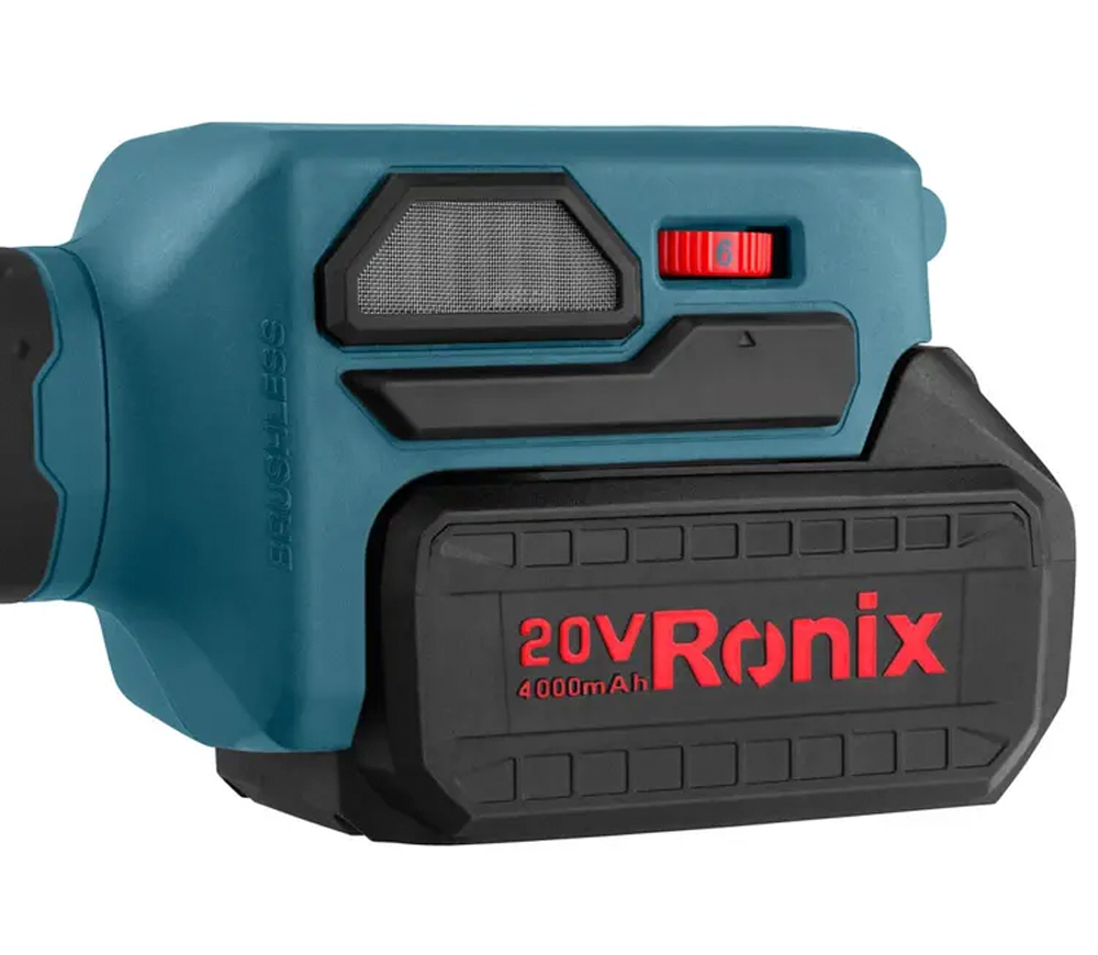 Полировальная машина аккумуляторная RONIX 8652 150мм 20В 4Ач-8