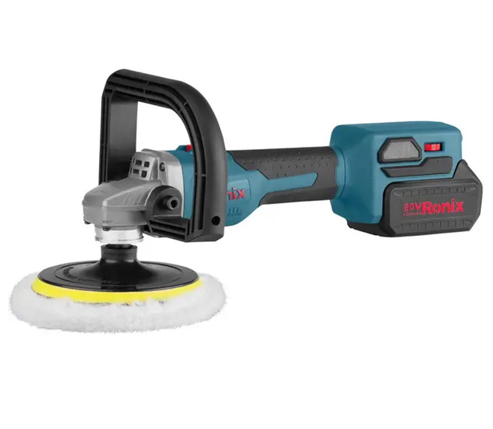 Полировальная машина аккумуляторная RONIX 8652 150мм 20В 4Ач