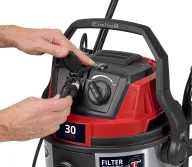 Пылесос промышленный EINHELL TE-VC 3080 SACL 1150вт 220мбар 30л-6