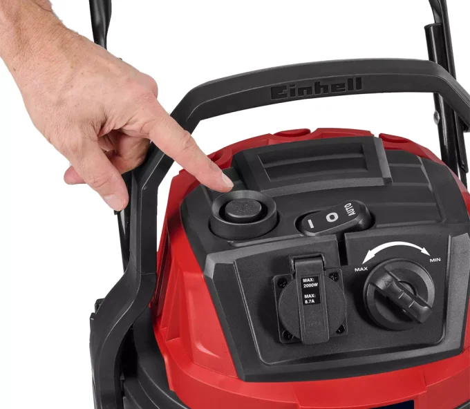 Пылесос промышленный EINHELL TE-VC 3080 SACL 1150вт 220мбар 30л-11
