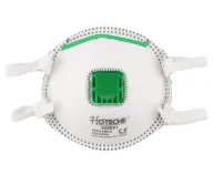 Mască respiratorie FFP3 cu supapă, set 2 bucăți HOTECHE 435021-1
