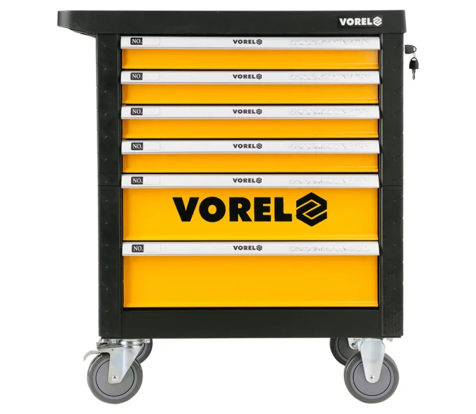 Cărucior pentru scule 177 piese Vorel VOR58540-3