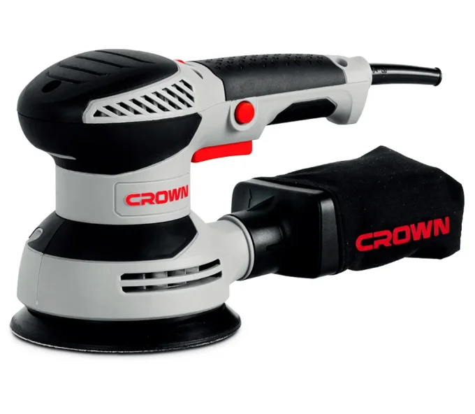 Mașină de șlefuit excentrică CROWN CT13663V 320w 125mm-1