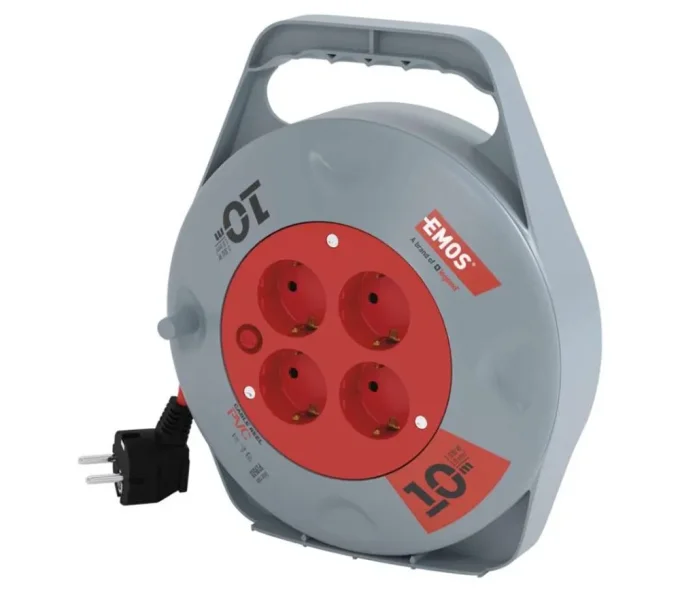 Prelungitor cu tambur 10m 1-10A EMOS P19510-1