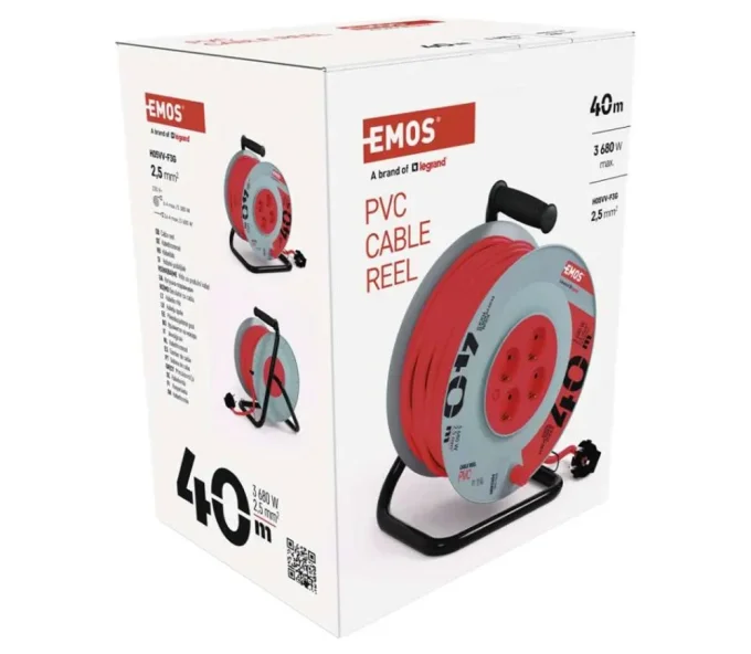 Prelungitor cu tambur 40m 1-16A EMOS P09240M-5