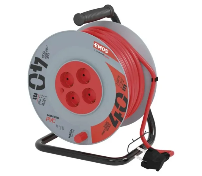Prelungitor cu tambur 40m 1-16A EMOS P09240M-1