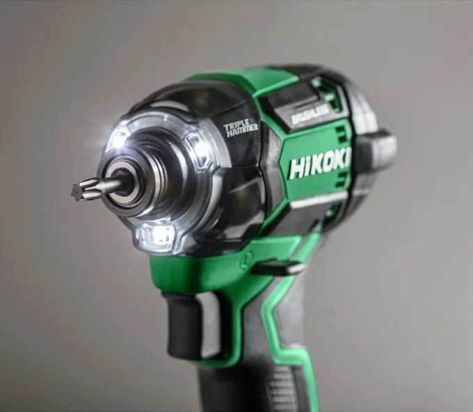Винтовёрт аккумуляторный ударный HIKOKI WH36DCWRZ 36В 2.5Ач-6