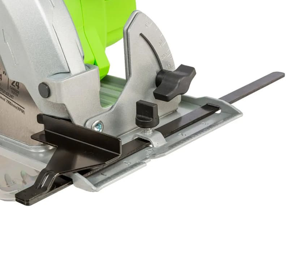 Fierăstrău circular cu acumulator (fără bat) Greenworks GD24CS 185mm 24V photo 3