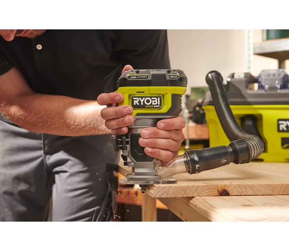Mașină de frezat cu acumulator (fara bat) RYOBI  RTR18C-0 18V-7