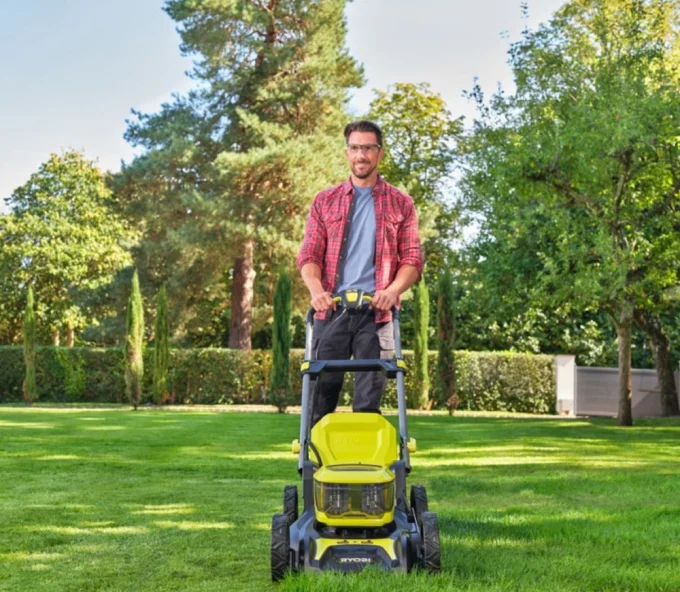 Газонокосилка аккумуляторная RYOBI RY18LMX46A-250 460мм 18В 5Ач-2